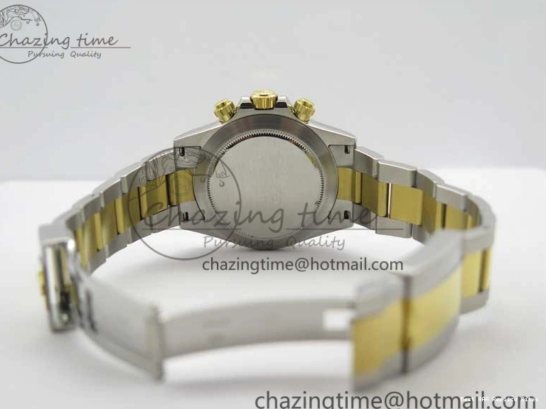 AAA Replica Watches 1:1 Daytona Dial Edition SA4130 Noob 3181 Bracelet Case 904L Bright 116503 V SS YG and Best SS Gold 0104